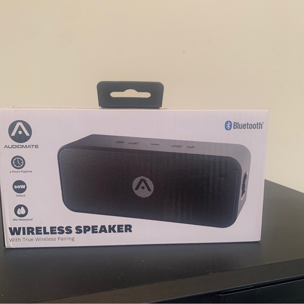 Circuit City Wireless Waterproof Bluetooth Speaker with Dual Driver IPX-7